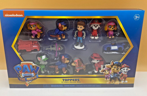 Figurine paw patrol toppers - paw,