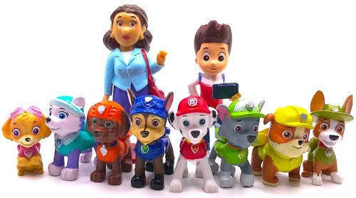 Paw patrol figure play - paw,